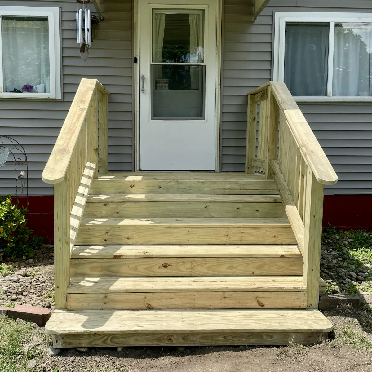Deck restoration by Clean Cut in Springfield Illinois