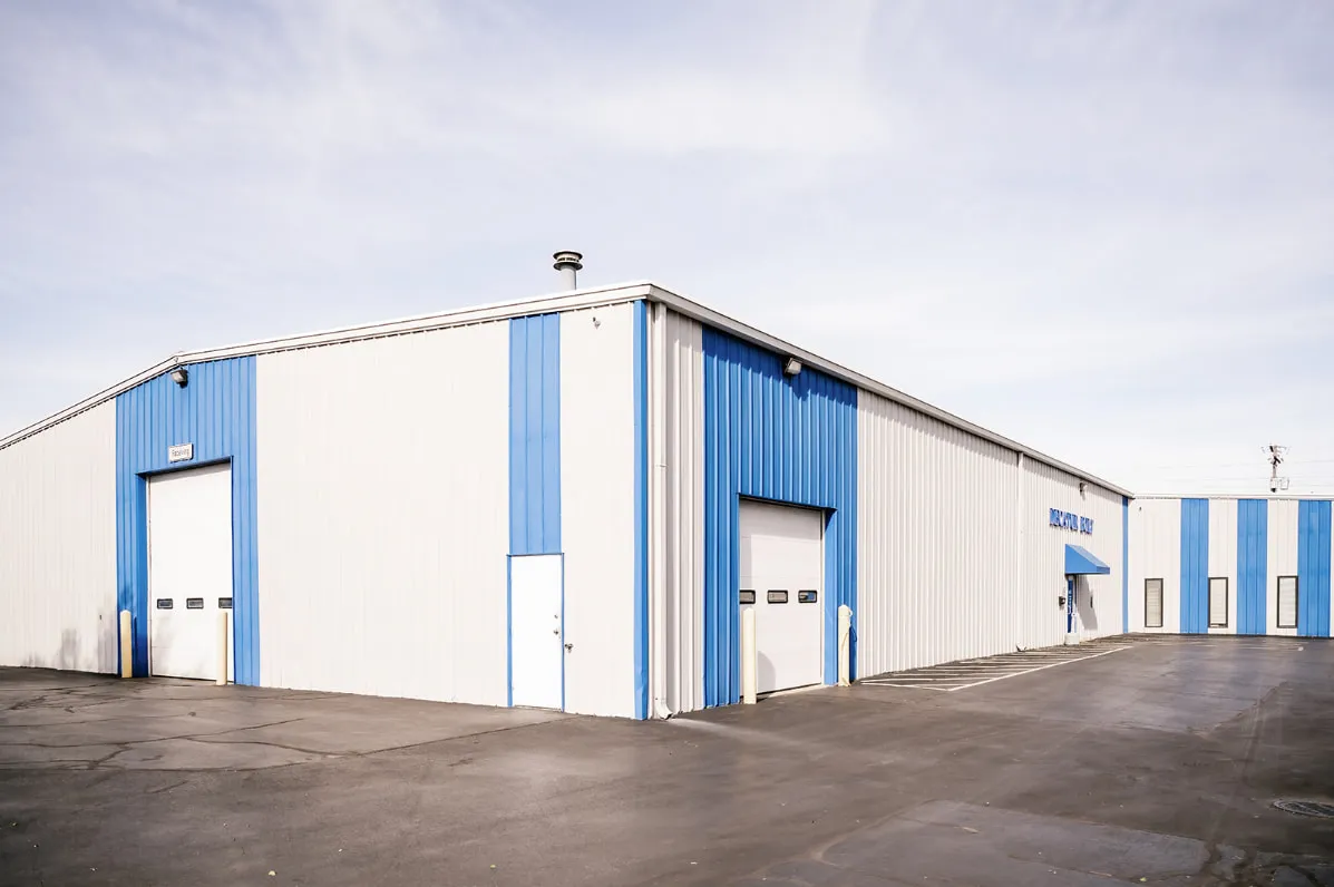 Warehouse painting project in Sangamon County IL