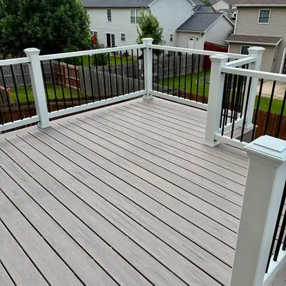 Professional deck refinishing services in Springfield IL